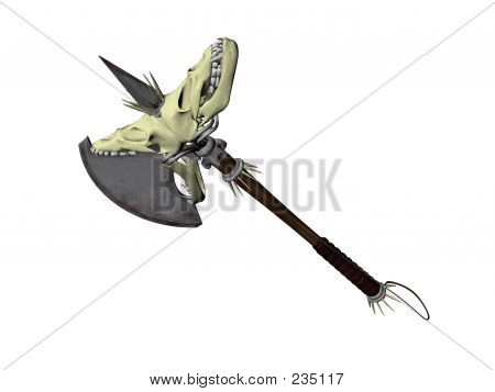 Hacha primitiva