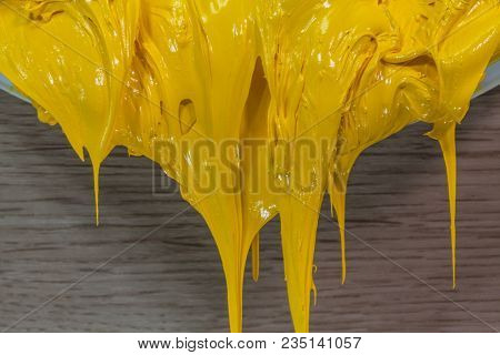 Yellow Color Of Plastisol Ink
