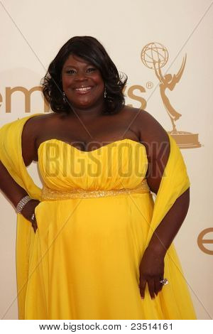 LOS ANGELES - Eylül 18: 63. Primetime Emmy Ödülleri Nokia Theater Septembe üzerinde gelen Retta