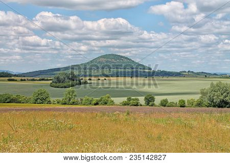 Rip Mountain - Popular Pilgrimage Place, Central Bohemian Region. Czech Republic.