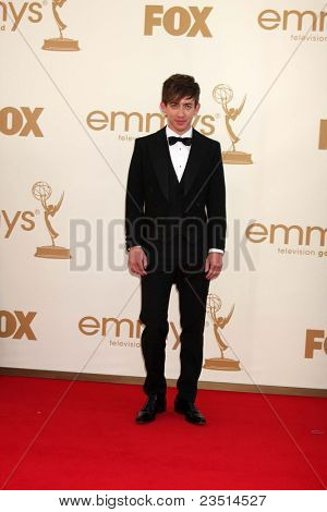 LOS ANGELES - SEP 18: Kevin McHale arrivando alla 63a Primetime Emmy Awards al Nokia Theater il S