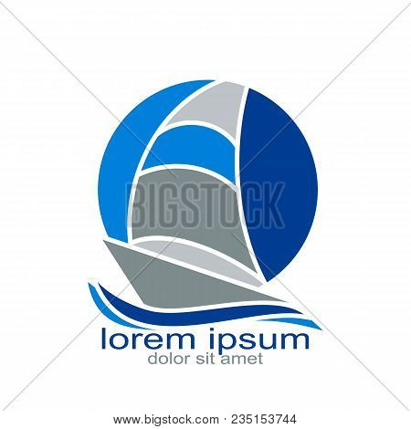 Sample Design Icon Sailling Logo Trafvel Business
