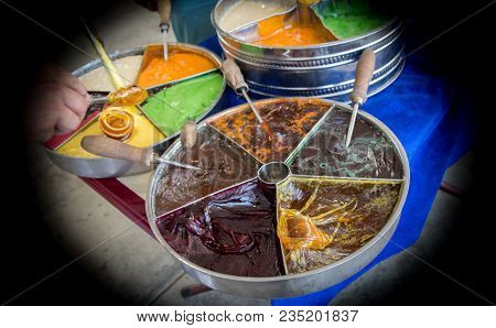 Old Traditional Turkish Ottoman Handmade Stick Candy , Macun