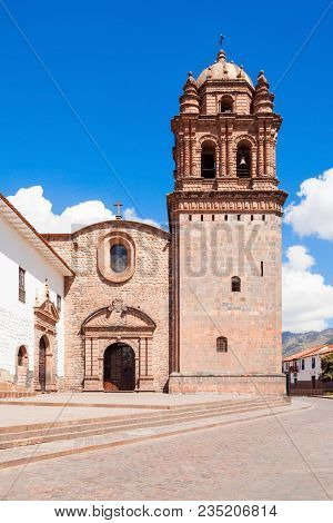 Church Of Santo Domingo Also Known As Qurikancha Temple In Cusco, Peru