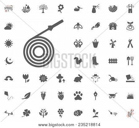 Hose Icon. Spring Vector Illustration Icon Set