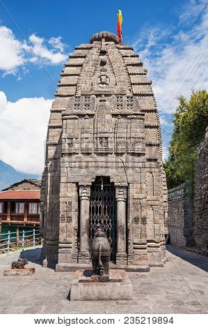 Gauri Shankar Temple In Naggar, Himachal Pradesh, India