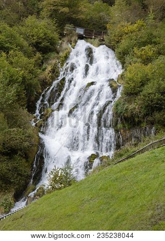 Cascate Del Rio Bianco Near Stenico, Northern Italy