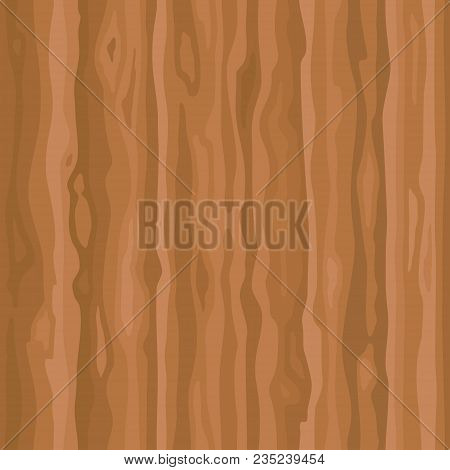 Brown Wooden Surface Striped Of Fiber. Template For Your Design. Natural Wenge Wood Texture Seamless