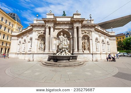 The Albertina Is A Museum In The Innere Stadt Of Vienna, Austria. Albertina Houses One Of The Larges