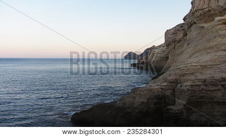 A beautiful view of Cabo de Gata beach, Spain