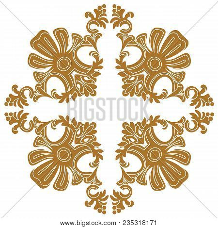 Golden vintage ornament, baroque ornament, scroll ornament, engraving ornament, border ornament, floral ornament, retro pattern, antique pattern, style acanthus pattern, foliage pattern, swirl pattern decorative pattern, filigree pattern. vector