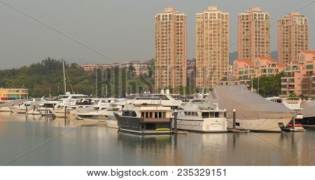 Tuen Mun, Hong Kong, 22 March 2018:- Cruise club in Hong Kong 