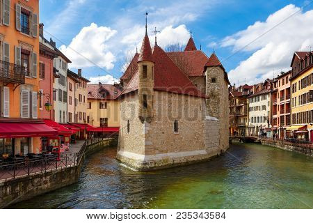 Annecy, Called Venice Of The Alps, France