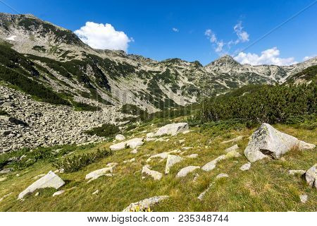 Amazing Landscape With Muratov Peak, Pirin Mountain, Bulgaria