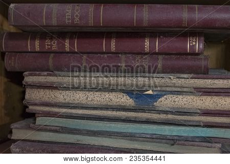 Old Time Ledger Books From A Very Long Time Ago