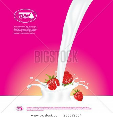 Realistic Glass Pour Vector Photo Free Trial Bigstock
