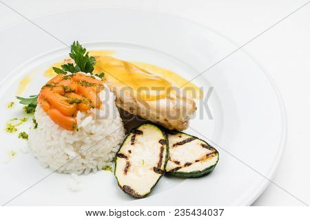 chicken breast with rice