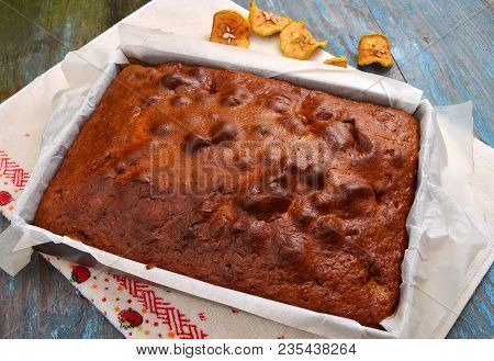 Pie On A Baking Sheet For Roasting.