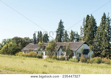Tweespruit, South Africa - March 12, 2018: The Catholic Church Where The Artist, Father Frans Claerh