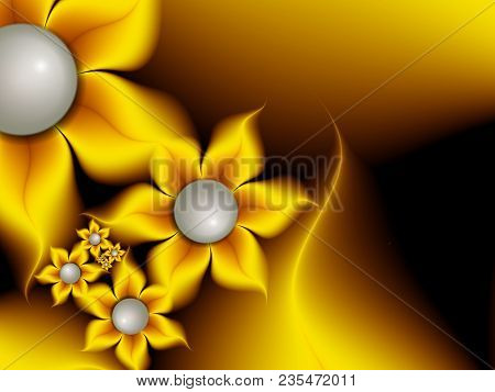 Beautiful Background For Creating Business Cards.
Floral Original Template With Place For Text.
Frac