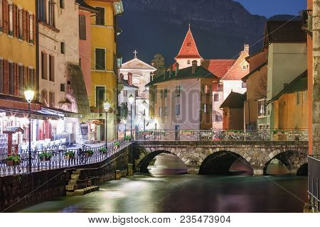 Annecy, Called Venice Of The Alps, France