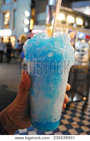 Blue Ice Slush
Ice Slush Is A Popular Refreshing Street Favorite And Comes Up In Several Flavors And