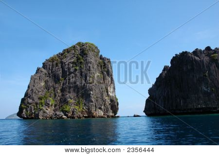 ラグーンの El Nido のパラワン フィリピン