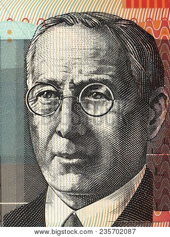John Flynn Portrait From Australian Money - Dollar