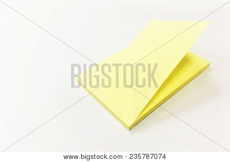Stationary Office Tool On The White Paper Background. Office Tool.