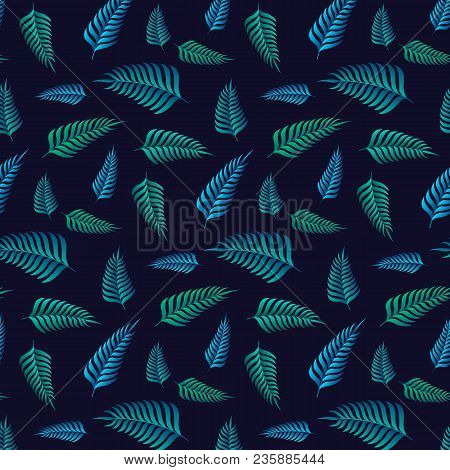 Summer Pattern Tropical Leaf Abstract Modern Seamless
