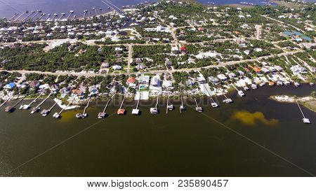 Aerial Shot Of Ono Island In Orange Beach, Alabama