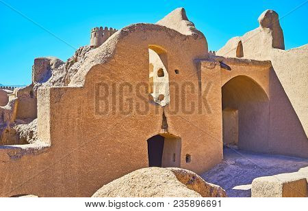 Restored Archaeological Site Of Arg-e Rayen Citadel Is Popular Tourist Attraction In Kerman Province