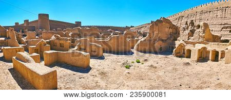 Panorama Of Rayen Streets, Iran