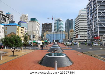 โอ๊คแลนด์ขนส่ง Britomart Centre นิวซีแลนด์