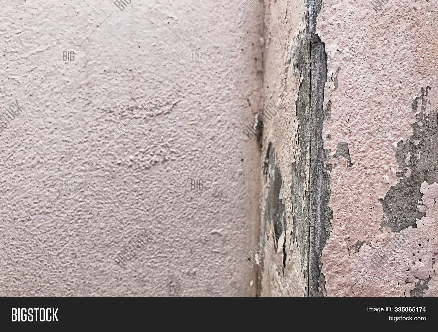 Old Wall Moldy Peeling Image Photo Free Trial Bigstock