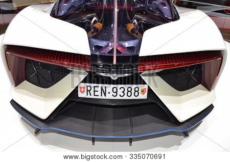 Geneva, Switzerland, March 06-2018: Techrules Ren At Gims