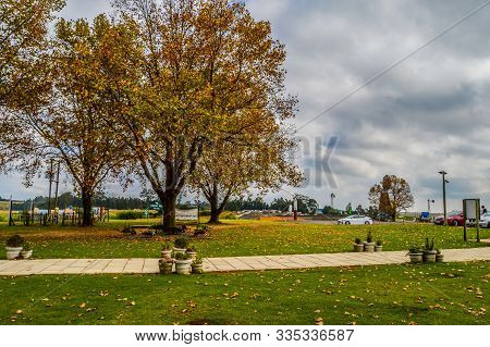 Autumn And Winter Landscape In Midlands Meander Kzn South Africa