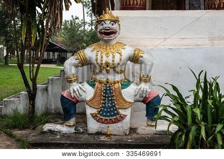 Wat Aham Temple - Monastery Of The Opened Heart - In Luang Prabang, Laos