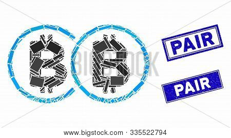 Wallpaper Mosaic Double Bitcoin Vector Photo Free Trial Bigstock For Free