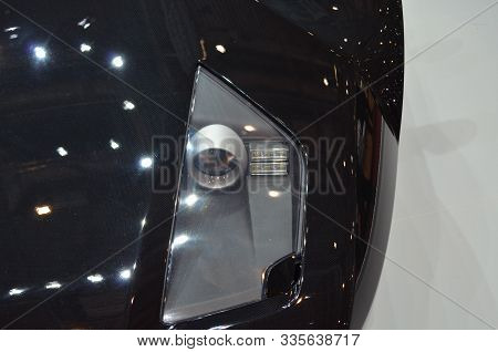 Geneva, Switzerland, March 06-2018: Lancia Stratos At Gims