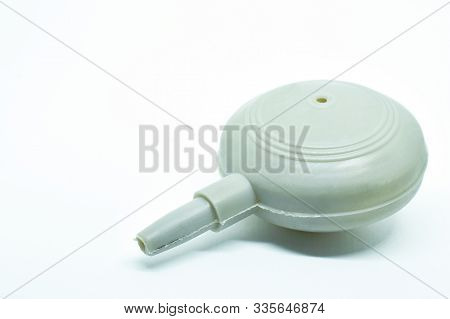 Camera Blower For Cleaning Dust Arranging On White Background