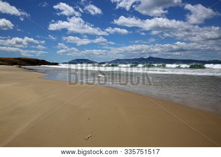 Wonderful Beach At The Eastcoast Of Tasmania. Australia