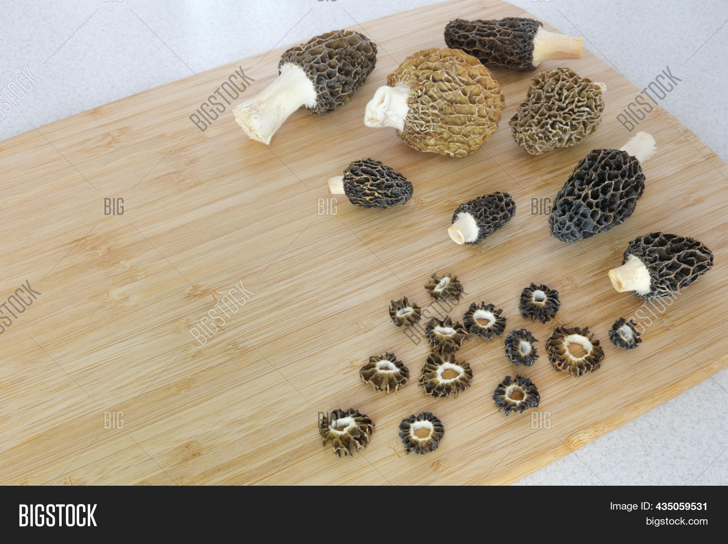 Morel Mushrooms Whole Image & Photo (Free Trial) Bigstock