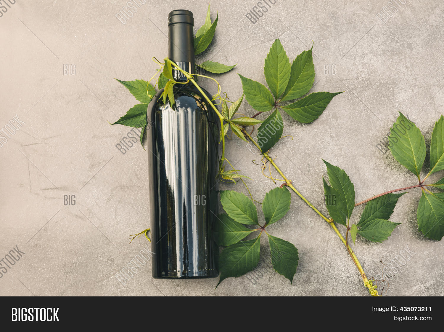 Bottle Red Wine Green Image & Photo (Free Trial) Bigstock