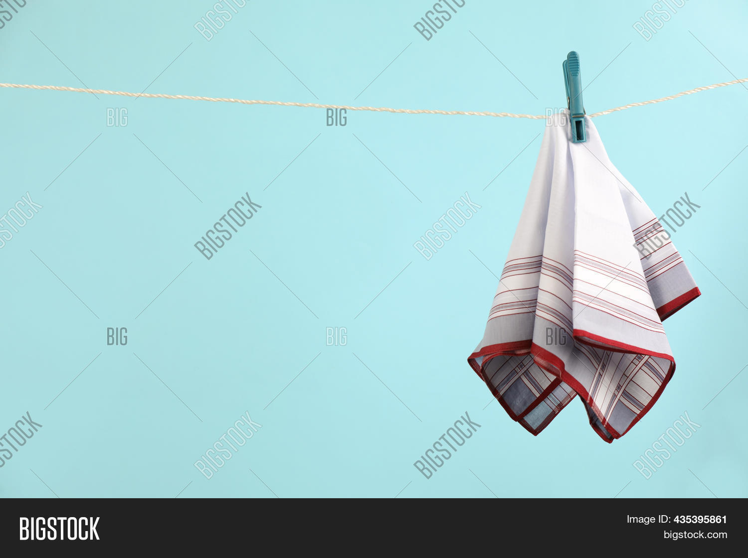 Handkerchief Hanging Image & Photo (Free Trial) | Bigstock