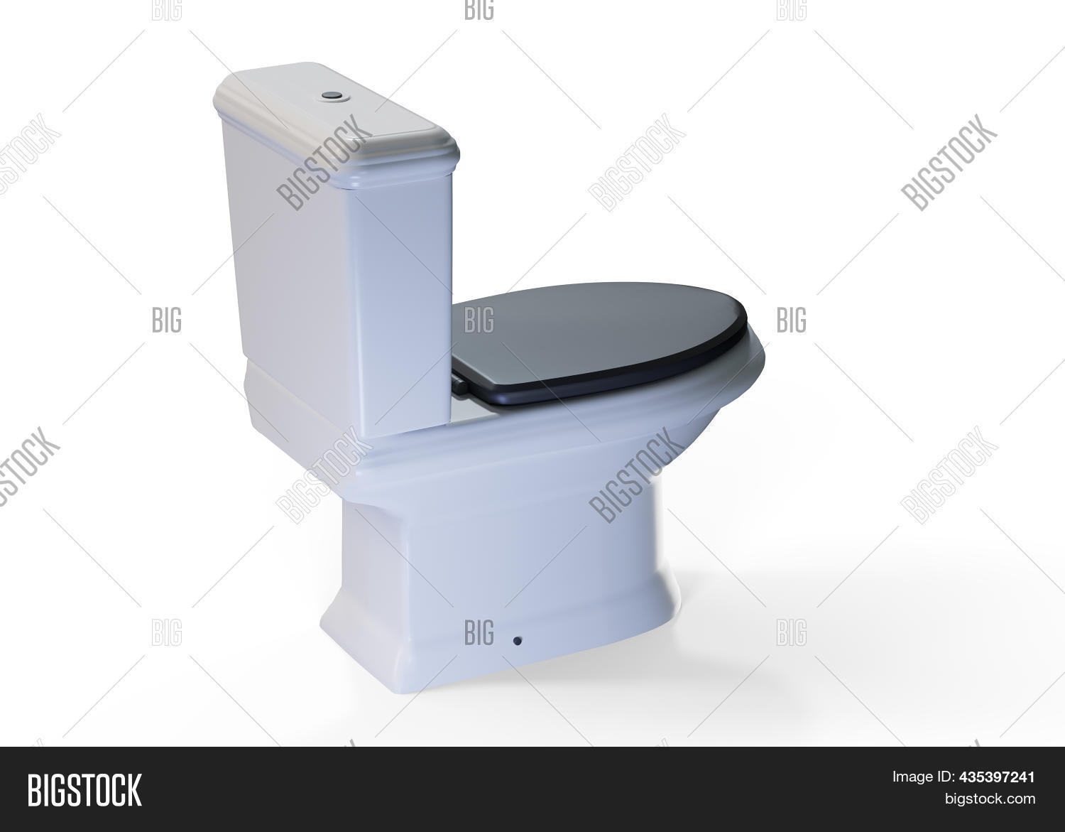 Ceramic Toilet Bowl Image & Photo (Free Trial) Bigstock
