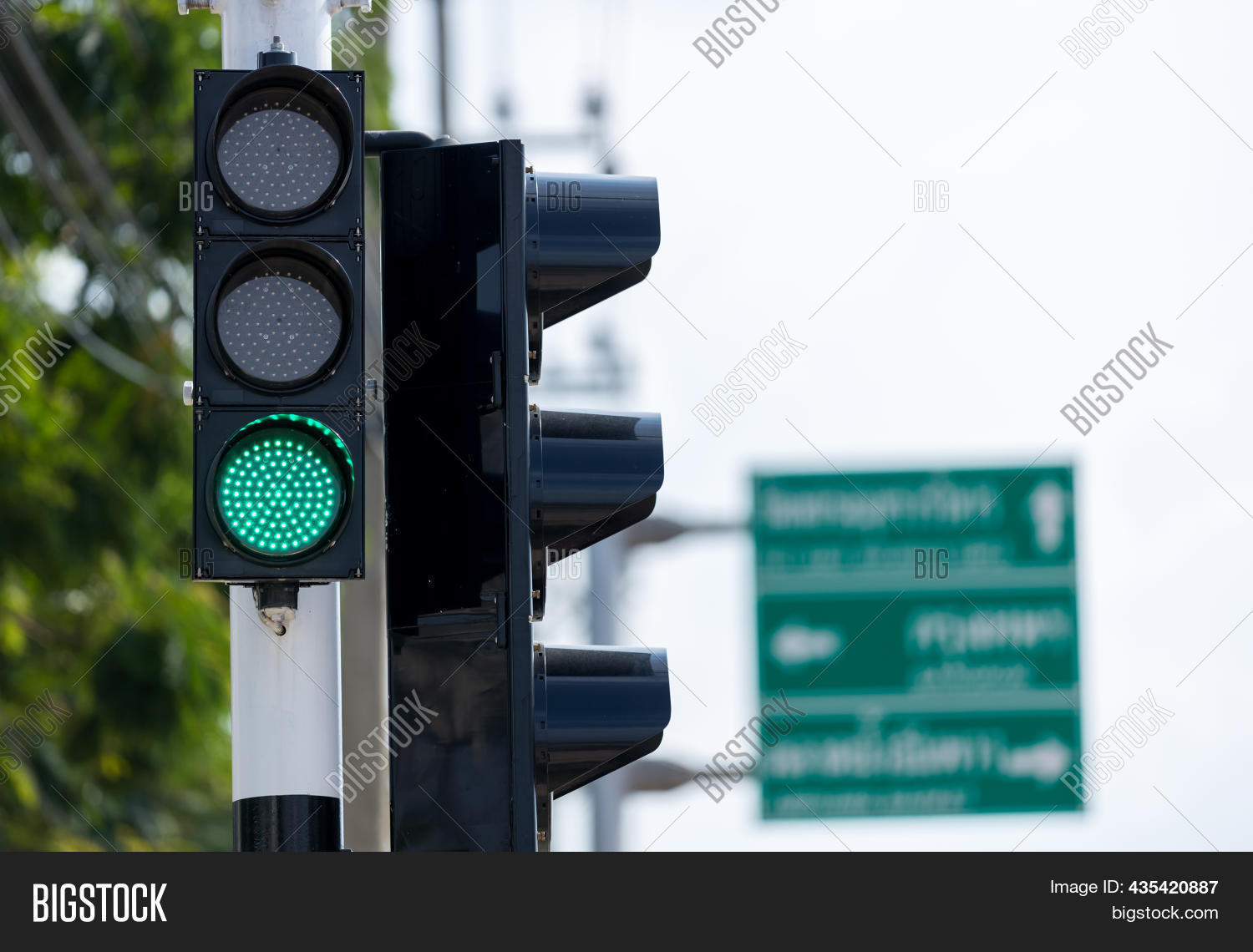 Green Traffic Light Image & Photo (Free Trial) Bigstock