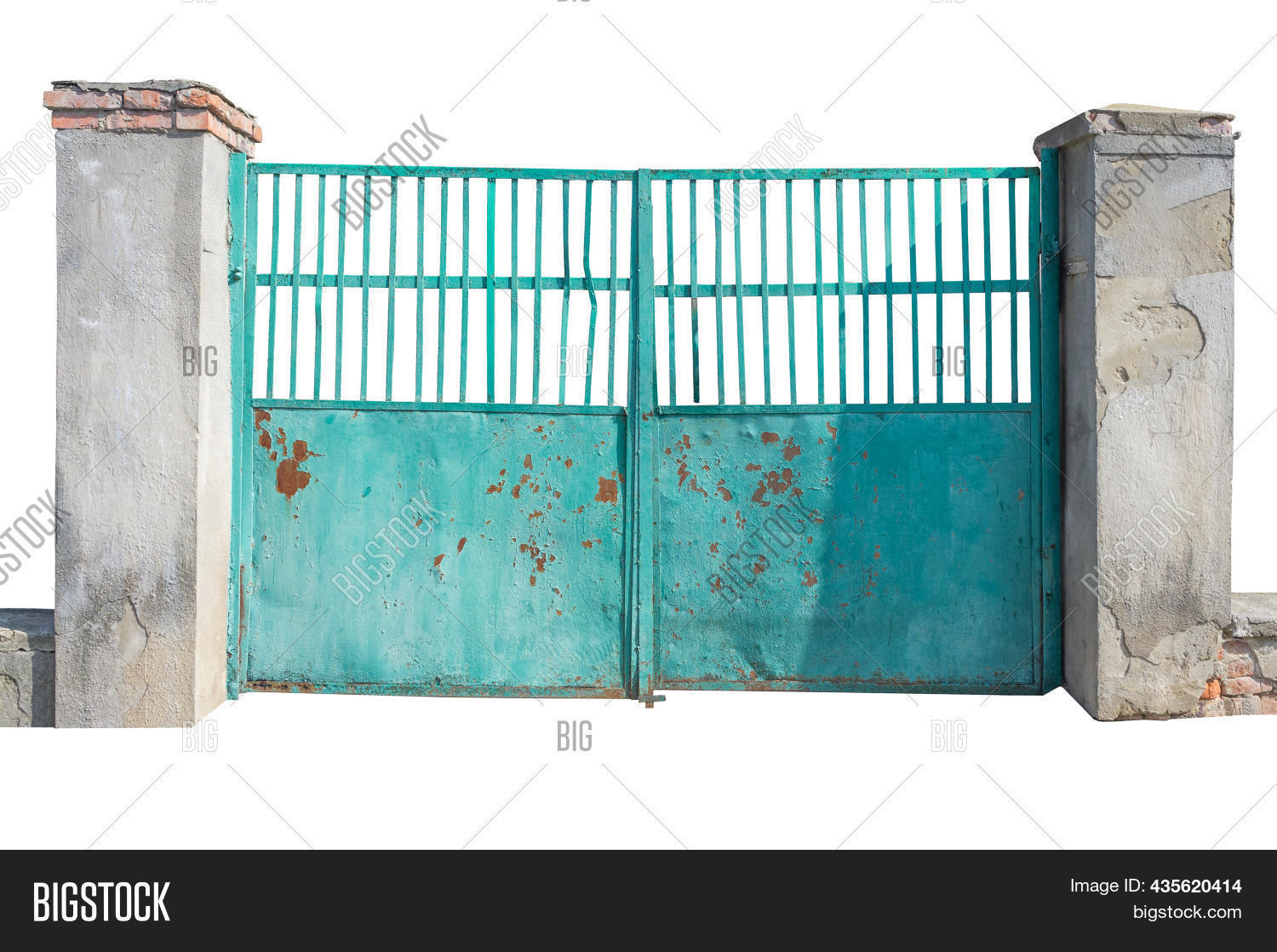 Old Metal Gate Peeling Image & Photo (Free Trial) Bigstock