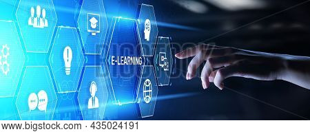 E-learning Edtech Education Technology Elearning Online Learning Internet Technology Concept