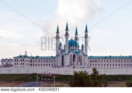 The Main Mosque In Kazan. Kazan Kremlin.